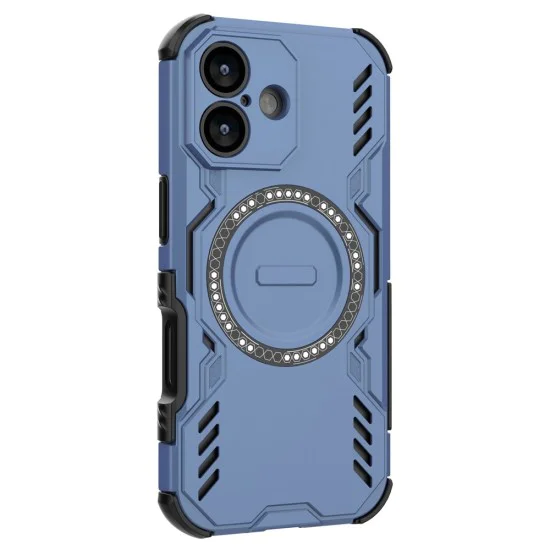 Калъф за iPhone 17 - ArmorMag Case - Син