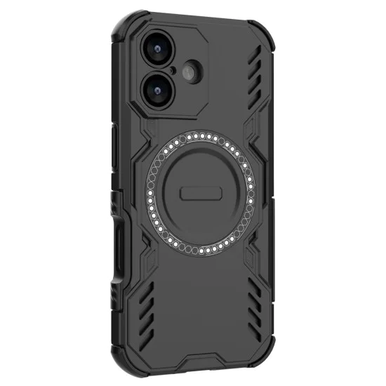 Калъф за iPhone 17 - ArmorMag Case - Черен