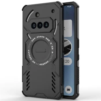 Case for Nothing Phone (3a) - ArmorMag Case - черен