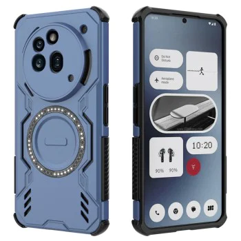 Case for Nothing Phone (3a) Pro - ArmorMag Case - Blue