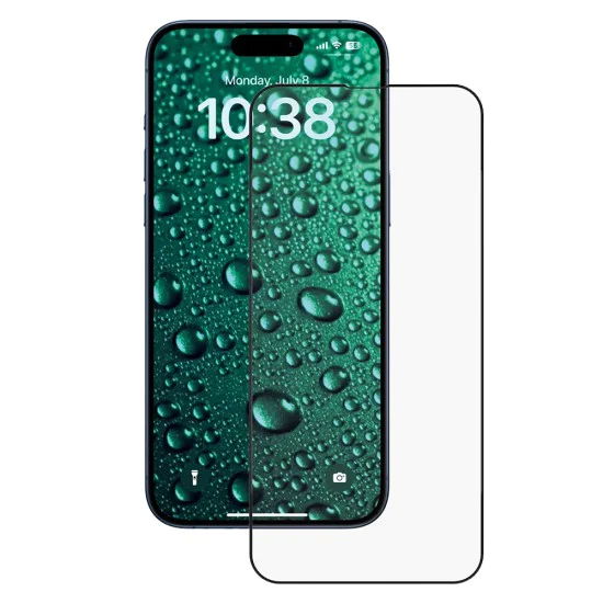 Протектор за iPhone 17 Pro Max - ANANK - 3D Invisible 5X Reinforced Edge to Edge - Черен