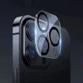 Протектор - Камера за iPhone 16 / iPhone 16 Plus - ANANK - Защита за камера - Прозрачен/Черен