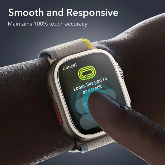 Протектор за Apple Watch Ultra / Ultra 2 / Ultra 3 - Armorite Screen Protector (2 броя) - Титан