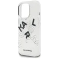Калъф за iPhone 16 Pro - IML Sketched Graphic Logo (KLHCP16LHMLGFCH) - Прозрачен