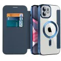 Калъф за iPhone 11 - SmartMag Book Case - Син