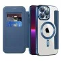 Калъф за iPhone 13 Pro - SmartMag Book Case - Син