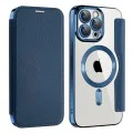 Калъф за iPhone 15 Pro Max - SmartMag Book Case - Син