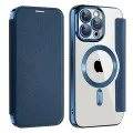 Калъф за iPhone 11 Pro Max - Techsuit - SmartMag Book Case - Син