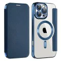 Калъф за iPhone 16 Pro - SmartMag Book Case - Син
