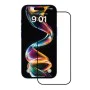 Протектор за iPhone 15 Pro - ANANK - 2.5D стъклен протектор за екран (опаковка от 10 броя) - Черен