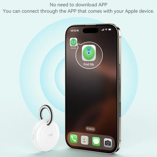 Смарт тракер – Yesido EC14 – Works with Apple Find My, 240mAh, MFi – Бял
