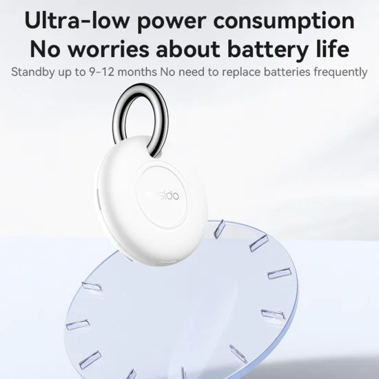 Смарт тракер – Yesido EC14 – Works with Apple Find My, 240mAh, MFi – Бял
