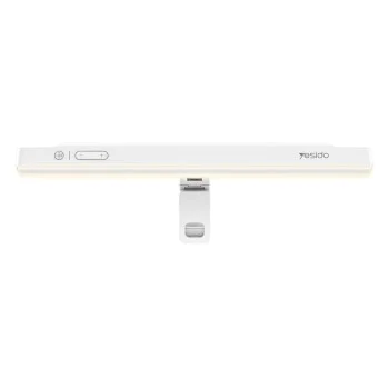 Безжична лампа за четене (DH11) - Yesido - Type-C, 3600mAh, регулируем ъгъл, 5 нива на яркост - Бяло