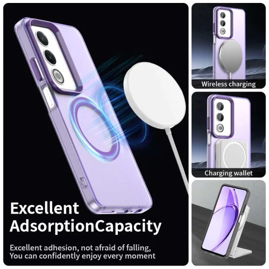Калъф за Oppo A80 5G - CandyCase MagSafe - Лилав