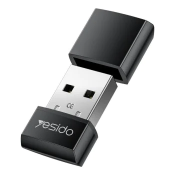 Wi-Fi адаптер – Yesido WP10 – вградена антена, USB-A, 150Mbps, WiFi4 2.4G, Plug&Play – Черен