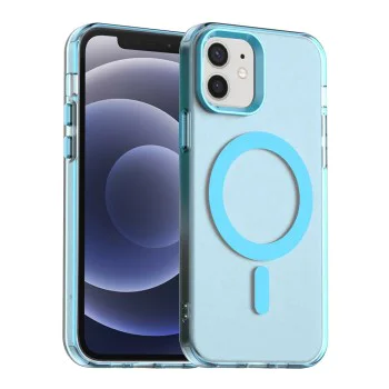 Калъф за iPhone 12 / iPhone 12 Pro - CandyCase MagSafe - син