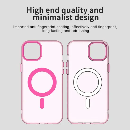 Калъф за iPhone 13 - CandyCase MagSafe - Розов