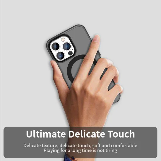 Калъф за iPhone 13 Pro Max - CandyCase MagSafe - черен