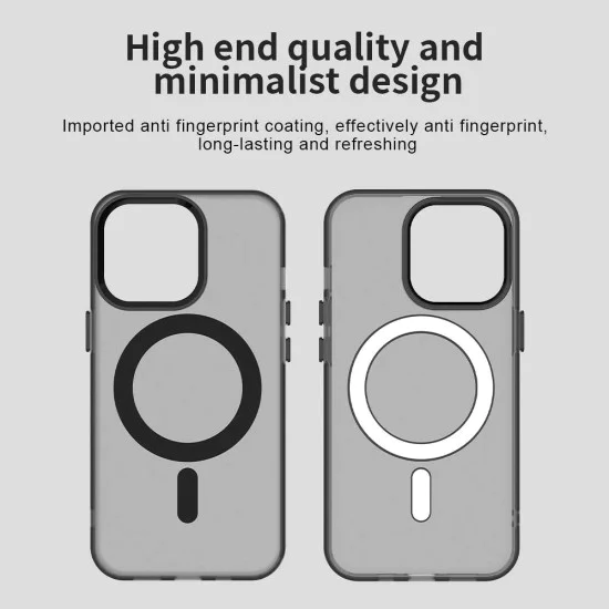 Калъф за iPhone 13 Pro Max - CandyCase MagSafe - черен