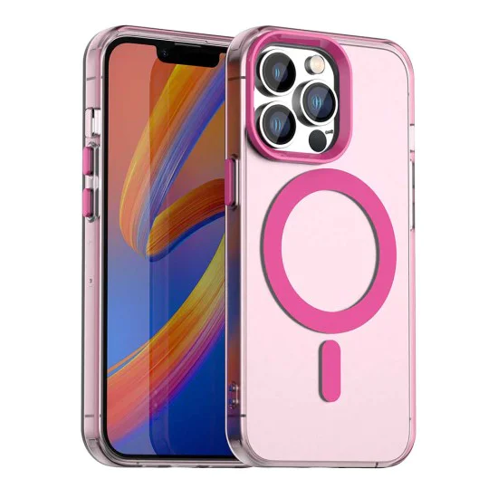 Калъф за iPhone 13 Pro - CandyCase MagSafe - Розов