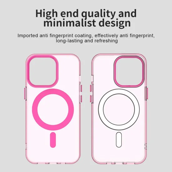 Калъф за iPhone 13 Pro Max - CandyCase MagSafe - Розов