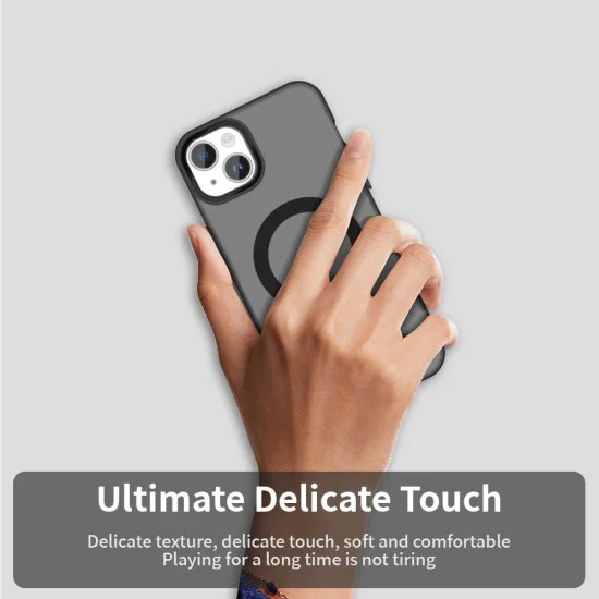 Калъф за iPhone 14 - Techsuit - CandyCase MagSafe - Черен