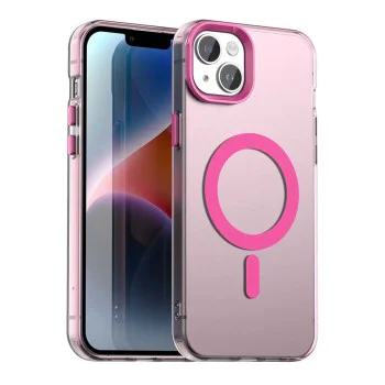 Калъф за iPhone 14 - Techsuit - CandyCase MagSafe - Розов