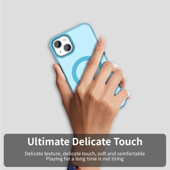 Калъф за iPhone 14 - Techsuit - CandyCase MagSafe - Син