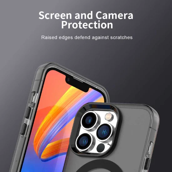 Калъф за iPhone 14 Pro - CandyCase MagSafe - черен