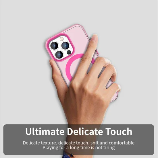 Калъф за iPhone 14 Pro - CandyCase MagSafe - Розов