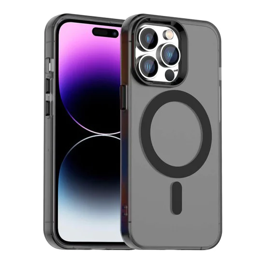 Калъф за iPhone 14 Pro Max - CandyCase MagSafe - Черен