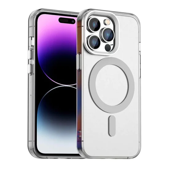 Калъф за iPhone 14 Pro Max - CandyCase MagSafe - Бял