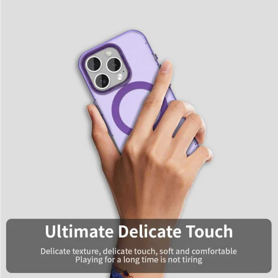 Калъф за iPhone 15 Pro Max - CandyCase MagSafe - Лилав