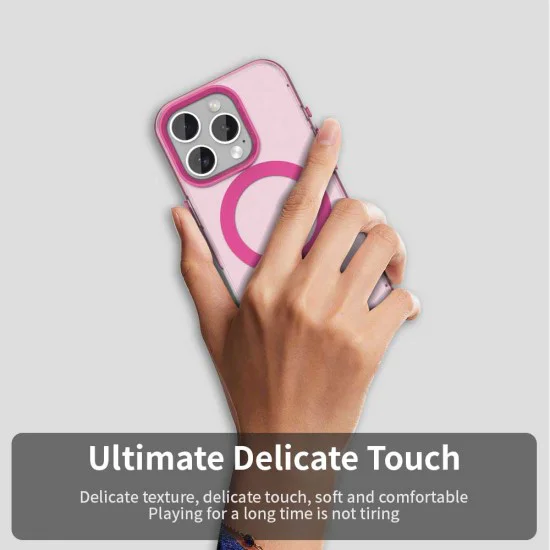 Калъф за iPhone 15 Pro Max - CandyCase MagSafe - Розов