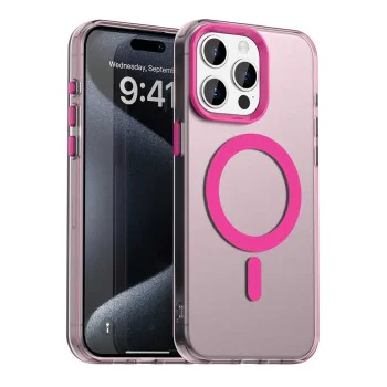 Калъф за iPhone 15 Pro Max - CandyCase MagSafe - Розов