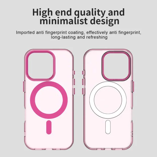 Калъф за iPhone 15 Pro - CandyCase MagSafe - Розов