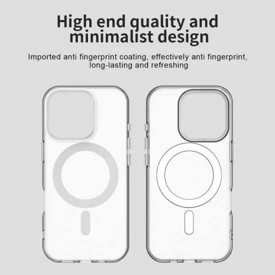 Калъф за iPhone 15 Pro Max - CandyCase MagSafe - Бял