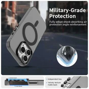 Калъф за iPhone 16 Pro Max - CandyCase MagSafe - Лилав
