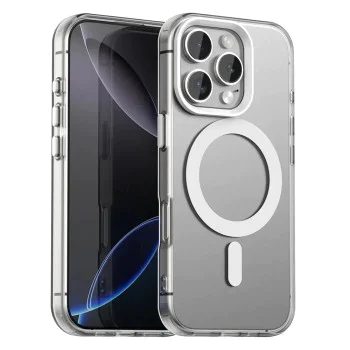 Калъф за iPhone 16 Pro - CandyCase MagSafe - Бял