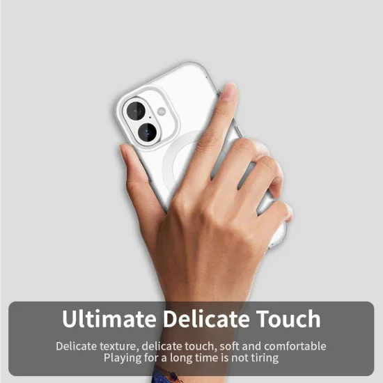 Калъф за iPhone 16 Plus - CandyCase MagSafe - Бял