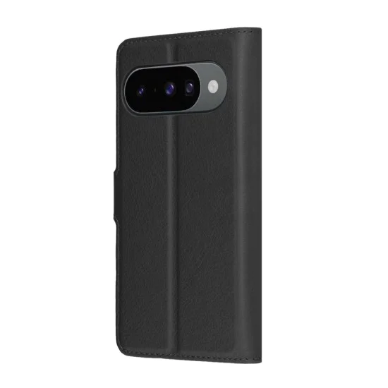 Калъф за Google Pixel 10 / 10 Pro - Techsuit - Leather Folio - Черен