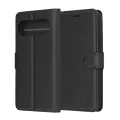 Калъф за Google Pixel 10 / 10 Pro - Techsuit - Leather Folio - Черен