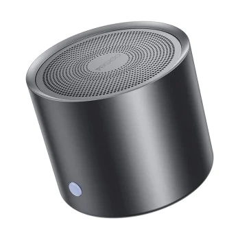 Мини колонка – Yesido Wireless Speaker (YSW30) – Bluetooth 5.0, бас диафрагма, ултра компактна, IPX5, Type-C, 700mAh – Черна