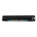Безжична колонка – Yesido Wireless Speaker (YSW27) – Bluetooth 5.3, аудио усилвател, RGB, TF/AUX/USB, 1200mAh – Черна