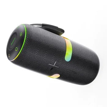 Безжична колонка – Yesido Wireless Speaker (YSW22) – Bluetooth 5.3, TWS, RGB, IPX6, Radio FM, TF/AUX, Type-C, 4500mAh, 30W – Черна