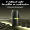 Безжична колонка – Yesido Wireless Speaker (YSW22) – Bluetooth 5.3, TWS, RGB, IPX6, Radio FM, TF/AUX, Type-C, 4500mAh, 30W – Черна