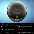 Безжична колонка – Yesido Wireless Speaker (YSW22) – Bluetooth 5.3, TWS, RGB, IPX6, Radio FM, TF/AUX, Type-C, 4500mAh, 30W – Черна