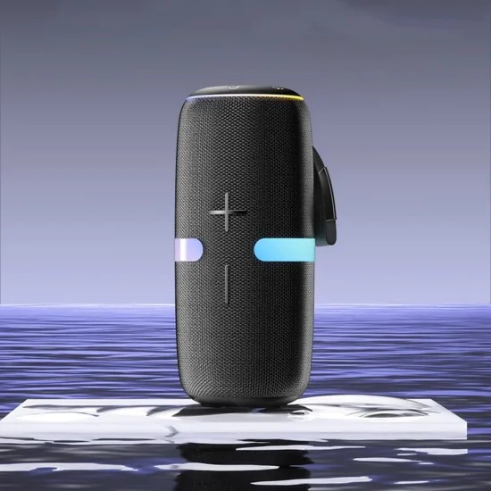 Безжична колонка – Yesido Wireless Speaker (YSW22) – Bluetooth 5.3, TWS, RGB, IPX6, Radio FM, TF/AUX, Type-C, 4500mAh, 30W – Черна