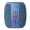 Безжична колонка – Yesido Wireless Speaker (YSW14) – Bluetooth 5.1, RGB, плат, TF/USB, 1200mAh, 5W – Синя