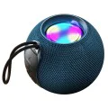 Безжична колонка – Yesido Wireless Speaker (YSW13) – Bluetooth 5.1, RGB, портативна, Surround звук, TF/USB, 1200mAh, 5W – Синя